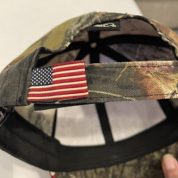 OC Outdoor Camouflage Hat Cap Green Hunting SMA Flag Adjustable USA One … - Picture 10 of 11